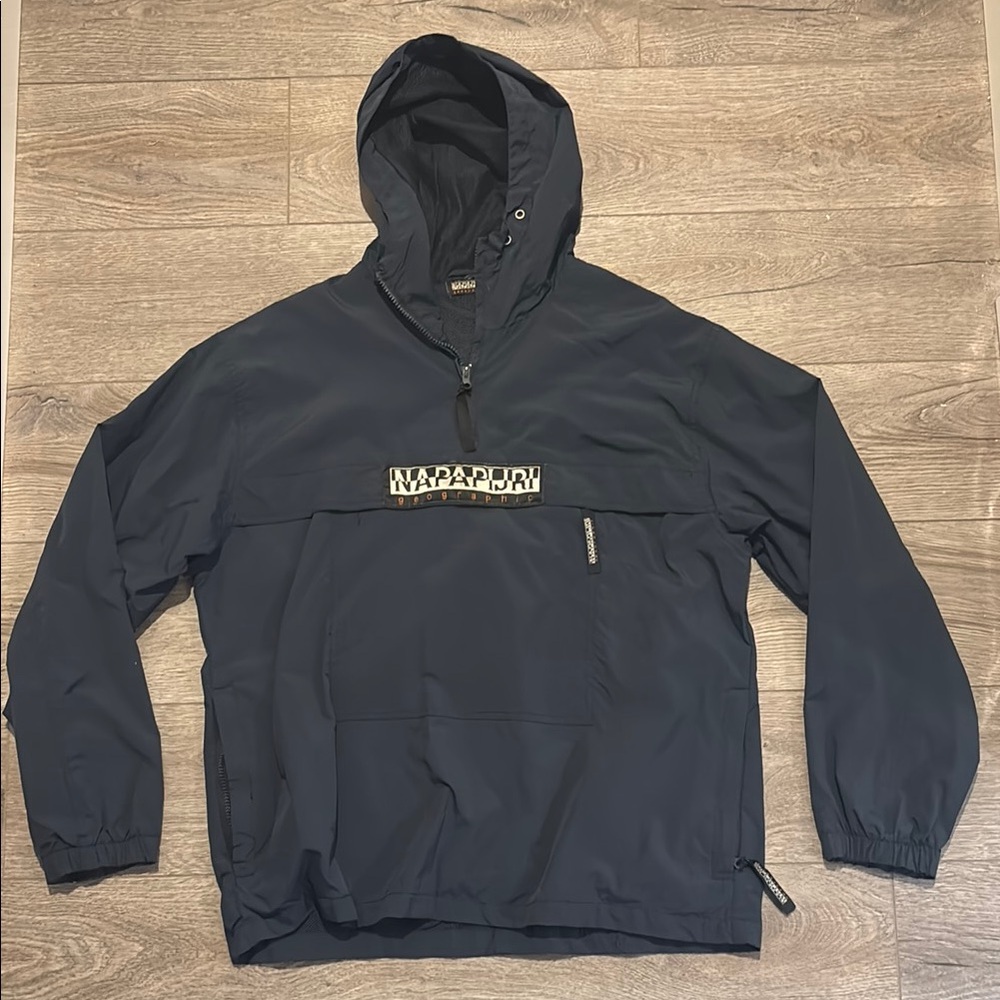 Napapijri Navy Blue Windbreaker Jacket